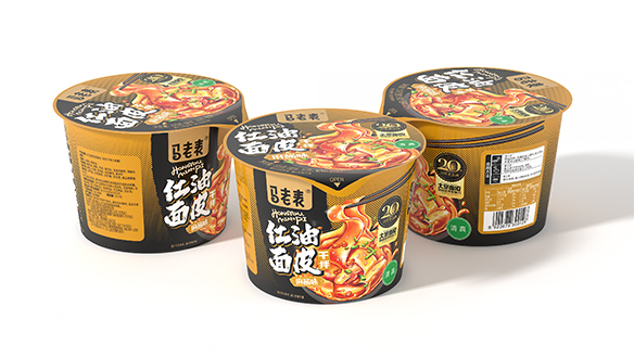 麻酱味红油面皮