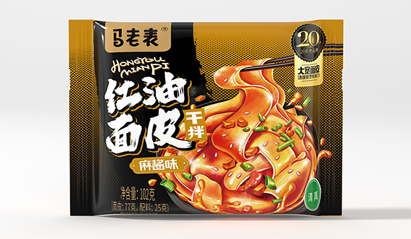麻酱味红油面皮