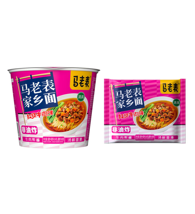 马老表家乡面红烧牛肉味